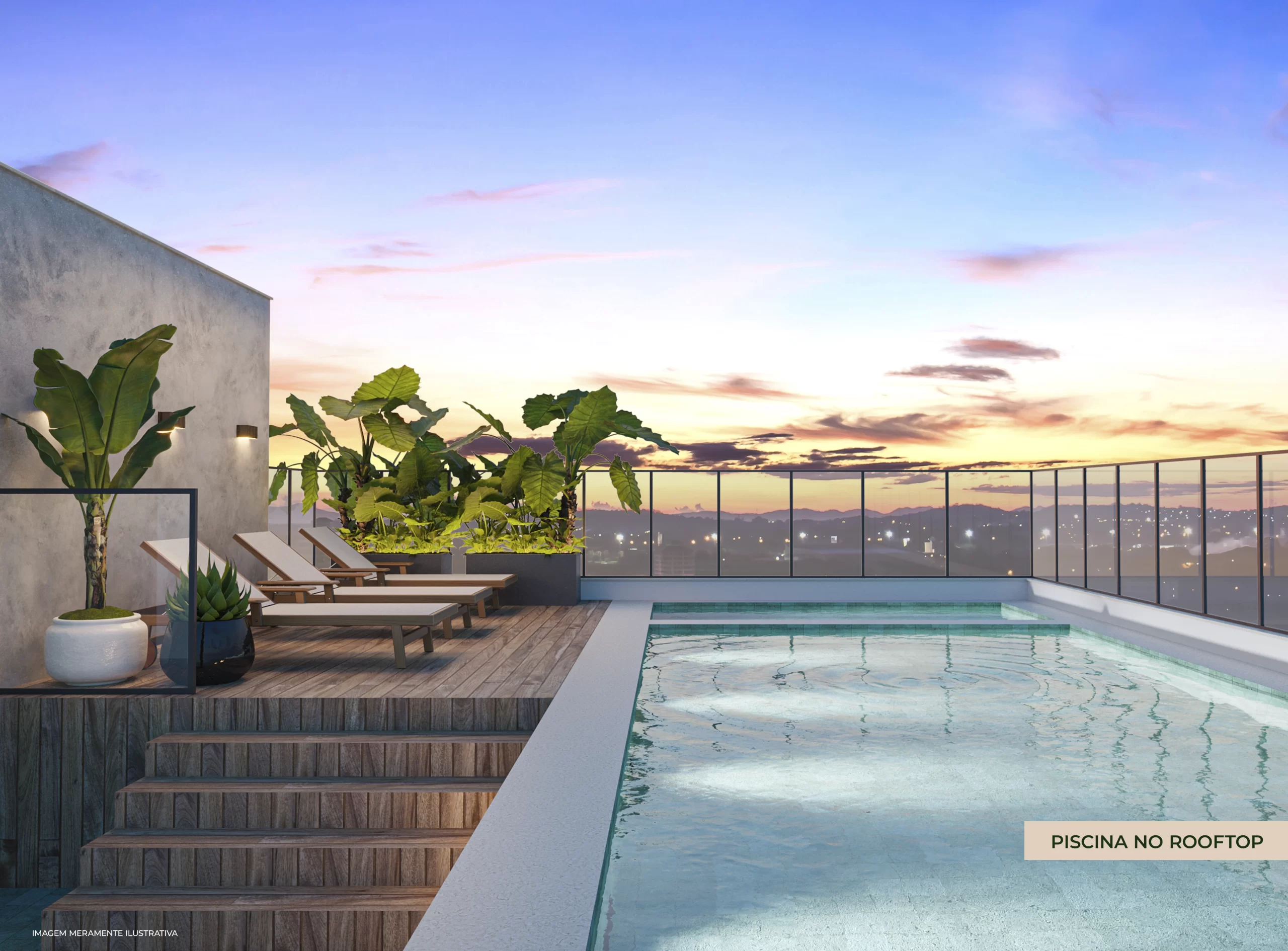 piscina no rooftop lp